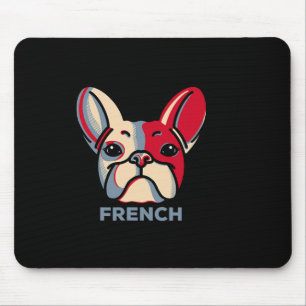 Alfombrilla De Ratón Bulldog francés Perro Diversión 1