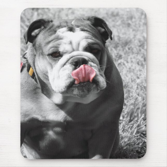 Alfombrilla De Ratón bulldog inglés (Frente)