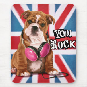 Alfombrilla De Ratón Bulldog inglés