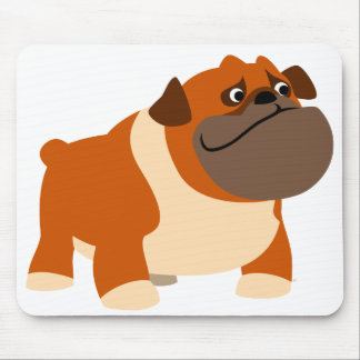 Alfombrilla De Ratón Bulldog inglés lindo ropa para bebé