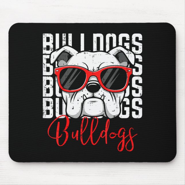 Alfombrilla De Ratón Bulldog Men Women Boys Girls Youth Kids Teen  (Frente)