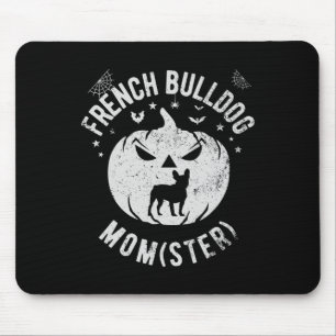 Alfombrilla De Ratón Bulldog Momster - Halloween