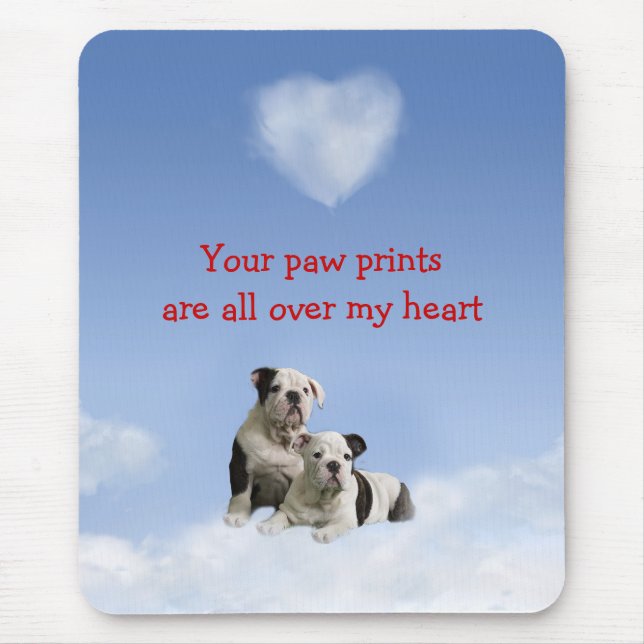 Alfombrilla De Ratón Bulldog Mousepad (Frente)