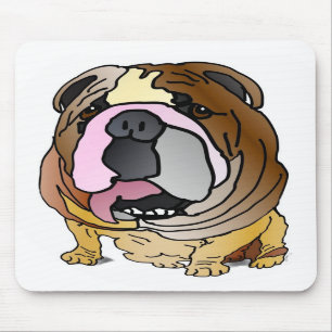 Alfombrilla De Ratón Bulldog Mousepad