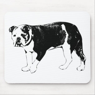 Alfombrilla De Ratón Bulldog Precisión, Vista Enfocada