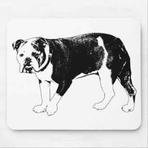 Alfombrilla De Ratón Bulldog Productivo, Superficie Creativa