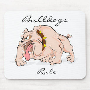 Alfombrilla De Ratón Bulldoges de gobierno Mousepad