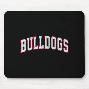 Alfombrilla De Ratón Bulldogs Retro para Hombres Mujeres Niños Niñas 