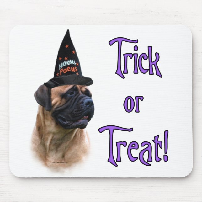 Alfombrilla De Ratón Bullmastiff Trick (Frente)