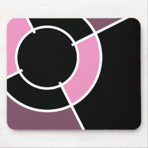 Alfombrilla De Ratón bullseye rosa