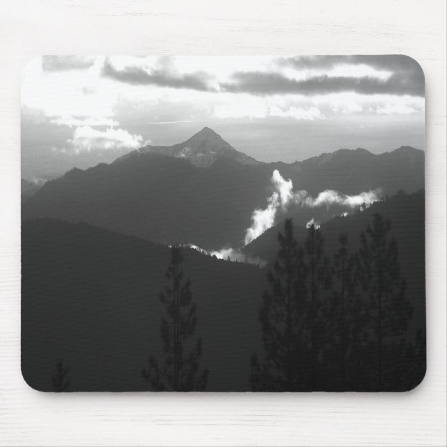 Alfombrilla De Ratón Bully Choop en una mañana oscura... (Frente)