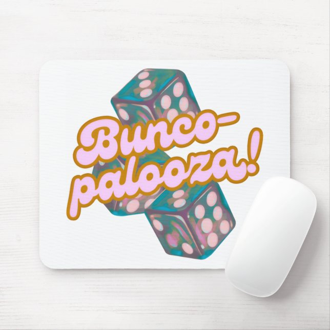 Alfombrilla De Ratón Bunco-palooza mouse pad (Con ratón)