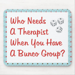 Alfombrilla De Ratón bunco que necesita a un terapeuta