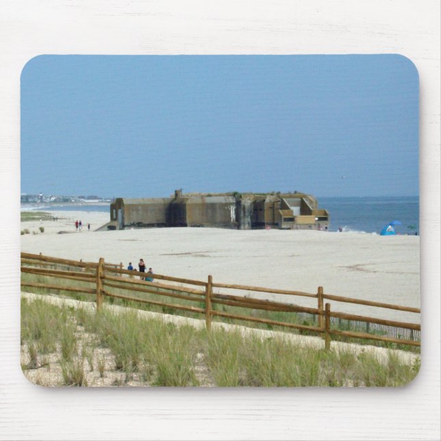 Alfombrilla De Ratón Bunker de Cape May (Frente)