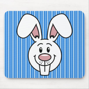 Alfombrilla de ratón Bunny (azul)