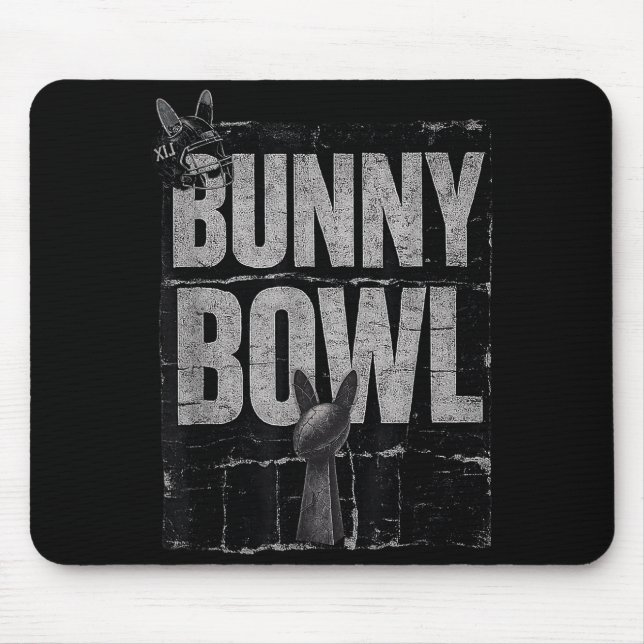 Alfombrilla De Ratón Bunny Bowl Funny Halftime Show 2026  (Frente)