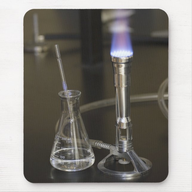 Alfombrilla De Ratón Bunsen y frasco (Frente)