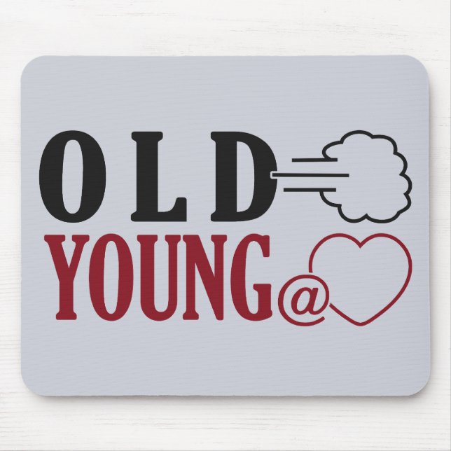 Alfombrilla De Ratón Buplastía personalizado de Old Fart (Frente)