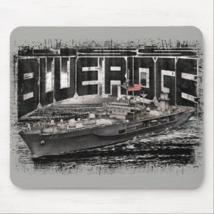 Alfombrilla De Ratón Buque de mando Blue Ridge Mousepad