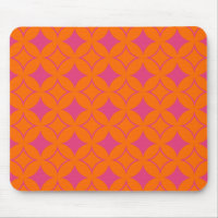 Buques rosa y naranja