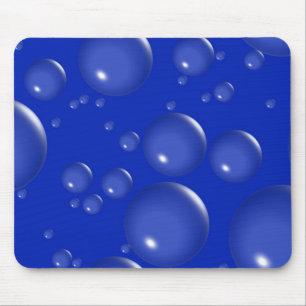 Alfombrilla De Ratón Burbuja azul marino Mousepad