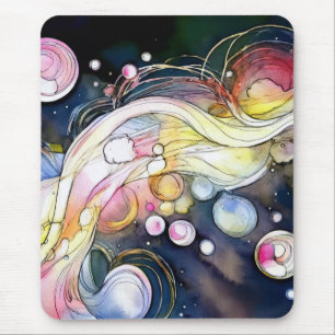 Alfombrilla De Ratón Burbujas abstractas