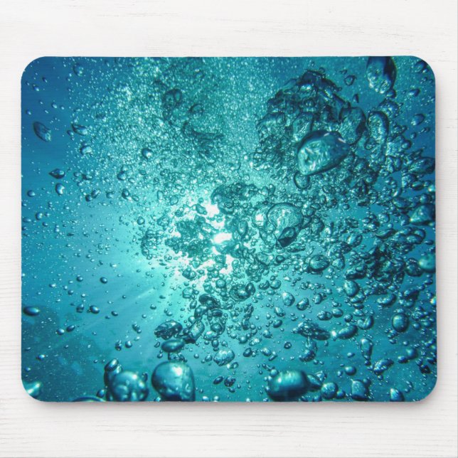 Alfombrilla De Ratón Burbujas de agua (Frente)