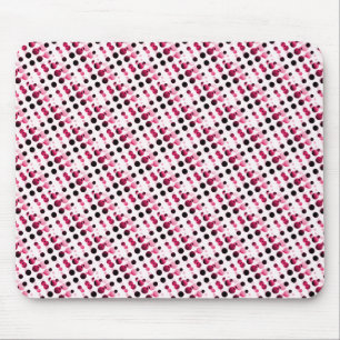 Alfombrilla De Ratón Burbujas Rosa Retro Mousepad