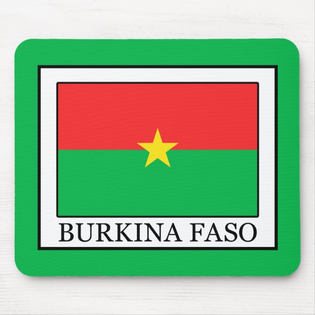 Alfombrilla De Ratón Burkina Faso (Frente)
