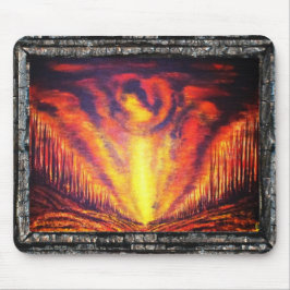 Alfombrilla De Ratón Burning Sky