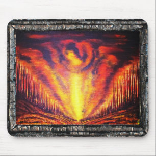 Alfombrilla De Ratón Burning Sky