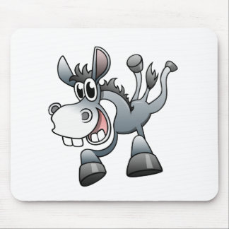 Alfombrilla De Ratón Burro del dibujo animado