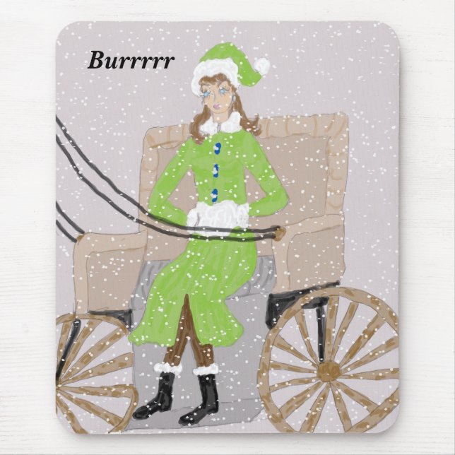Alfombrilla De Ratón Burrrr Mousepad Manand Drawn (Frente)