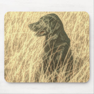 Alfombrilla De Ratón Buscador al aire libre de campo Caza Perro Puppy B