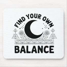 Alfombrilla De Ratón Buscar su propio saldo