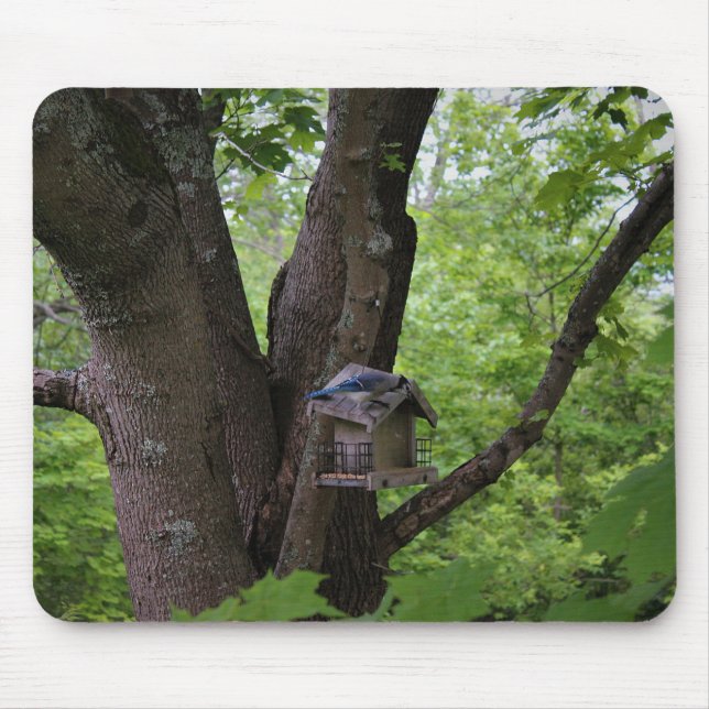 Alfombrilla De Ratón Buscar una mordedura para comer (Frente)