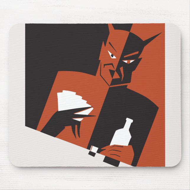 Alfombrilla De Ratón Busepad de "Los vicios del diablo" (Frente)