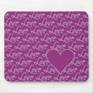 Alfombrilla De Ratón Busepad de texto de amor, personalizar