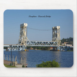 Alfombrilla De Ratón Busepad del puente de Houghton Hancock