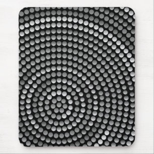 Alfombrilla De Ratón Busepad moderno, negro, gris, abstracto