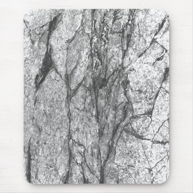 Alfombrilla De Ratón Busepad moderno, negro, gris, abstracto (Frente)