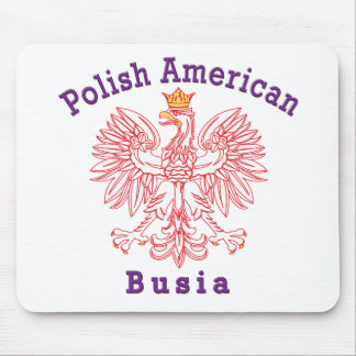 Alfombrilla De Ratón Busia polaca estadounidense
