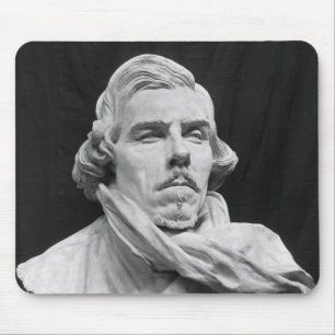 Alfombrilla De Ratón Busto de Eugene Delacroix