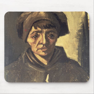 Alfombrilla De Ratón Busto de un campesino, 1884 de Vincent van Gogh el