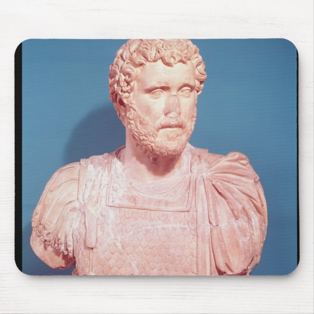 Alfombrilla De Ratón Busto del emperador Antoninus Pius (Frente)
