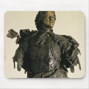 Alfombrilla De Ratón Busto del retrato de Peter I, 1723-29