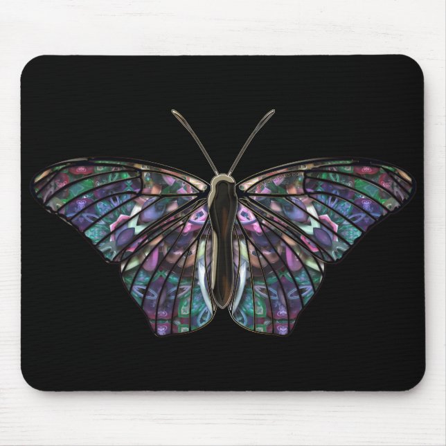 Alfombrilla De Ratón Butterfly-5 Mousepad (Frente)