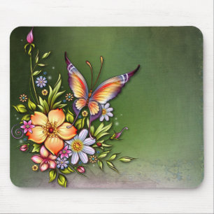 Alfombrilla De Ratón Butterfly Mousepad