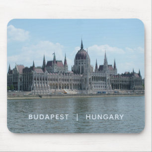 Alfombrilla De Ratón Buzón de texto personalizado de Budapest 3