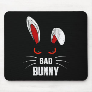 Alfombrilla De Ratón Byd Bunny Scary Rabbit Guay Animal Lover